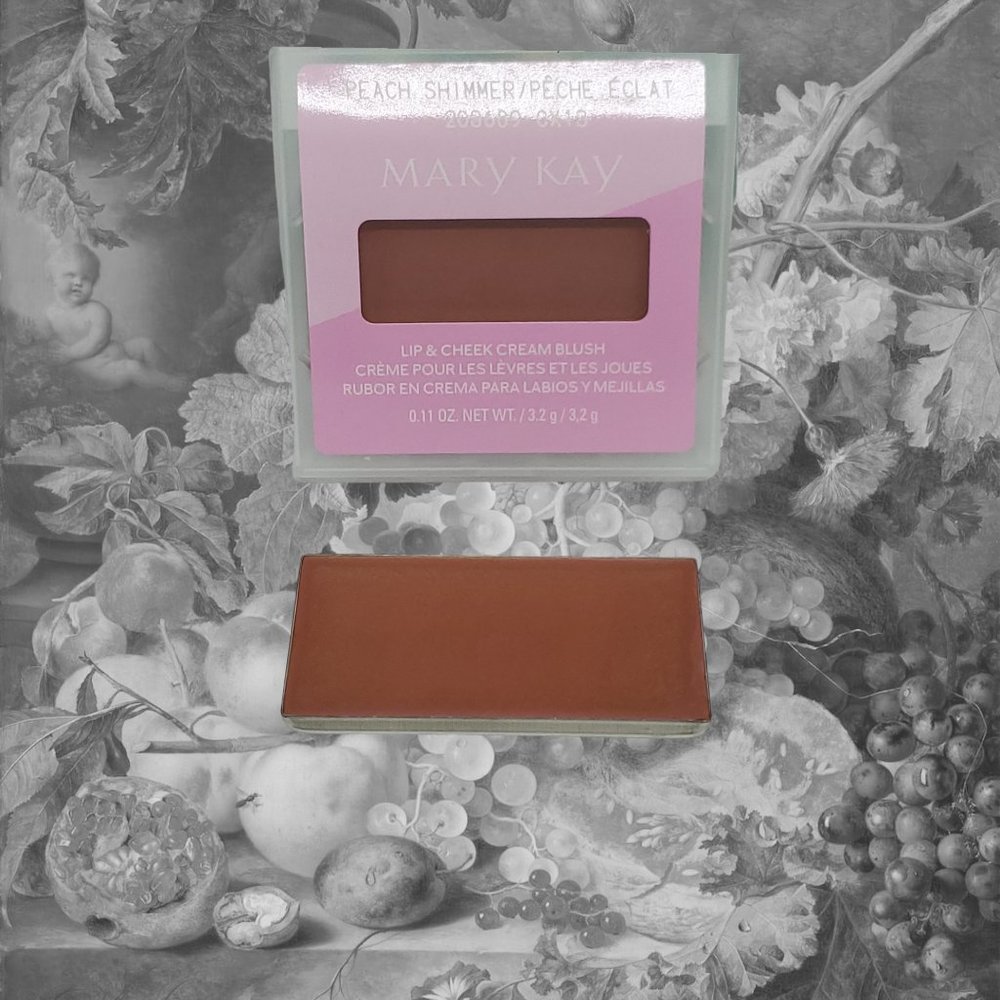 Peach Shimmer Lip & Cheek Cream Blush